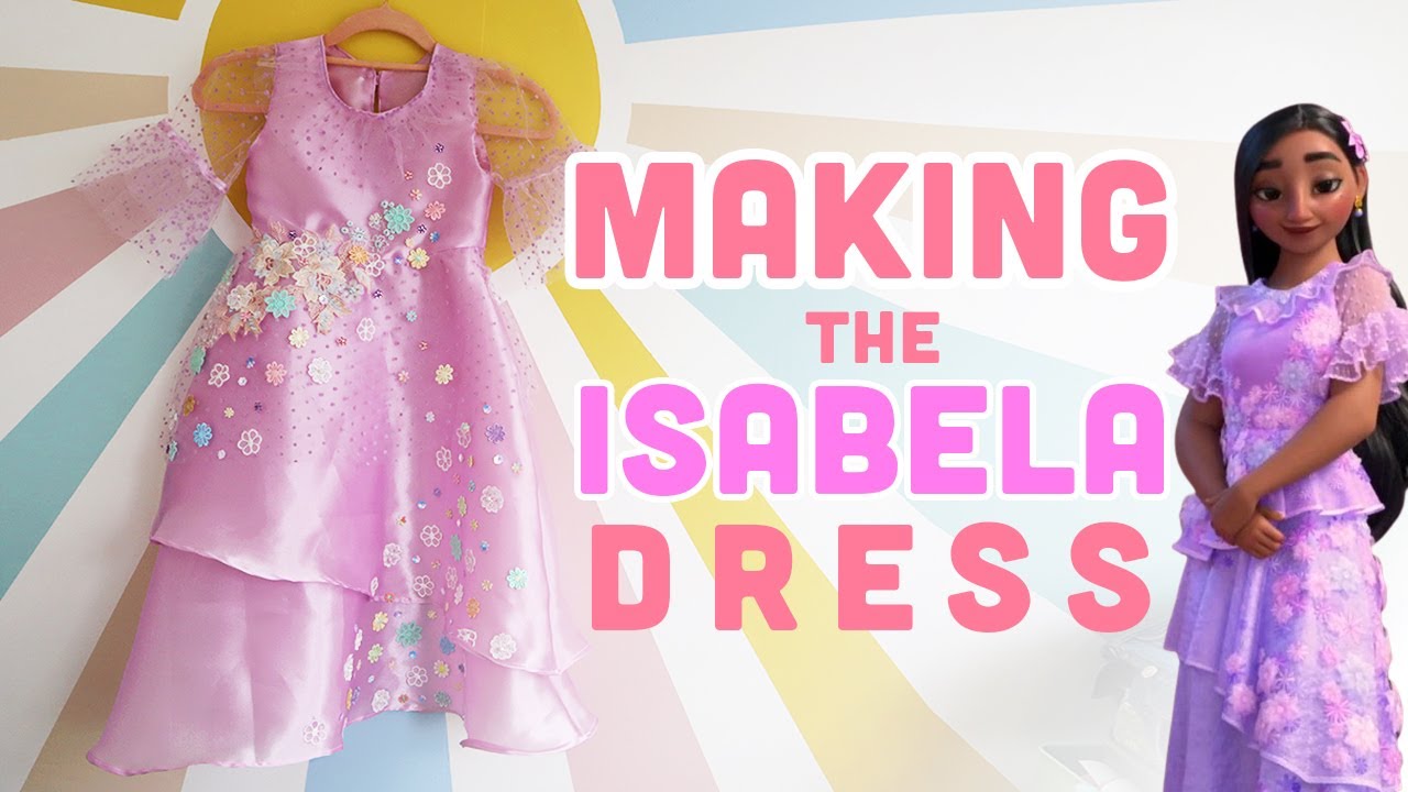 How I Sewed The Isabela Dress From Encanto | Paige Joanna