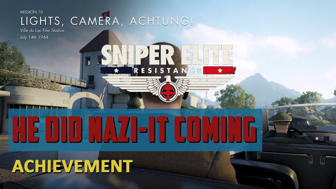 Sniper Elite Resistance | He Did Nazi It Coming Achievement