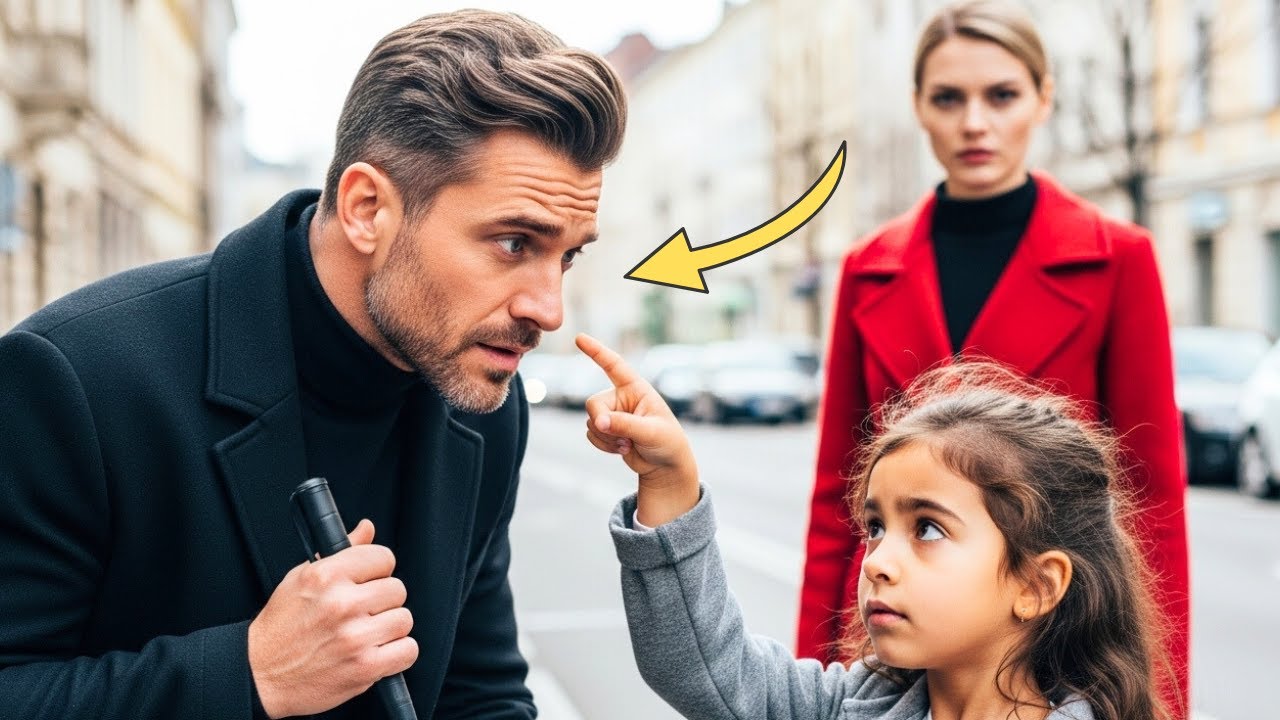 No eres ciego: tu esposa pone algo en tu comida” — dijo la niña de la calle al millonario