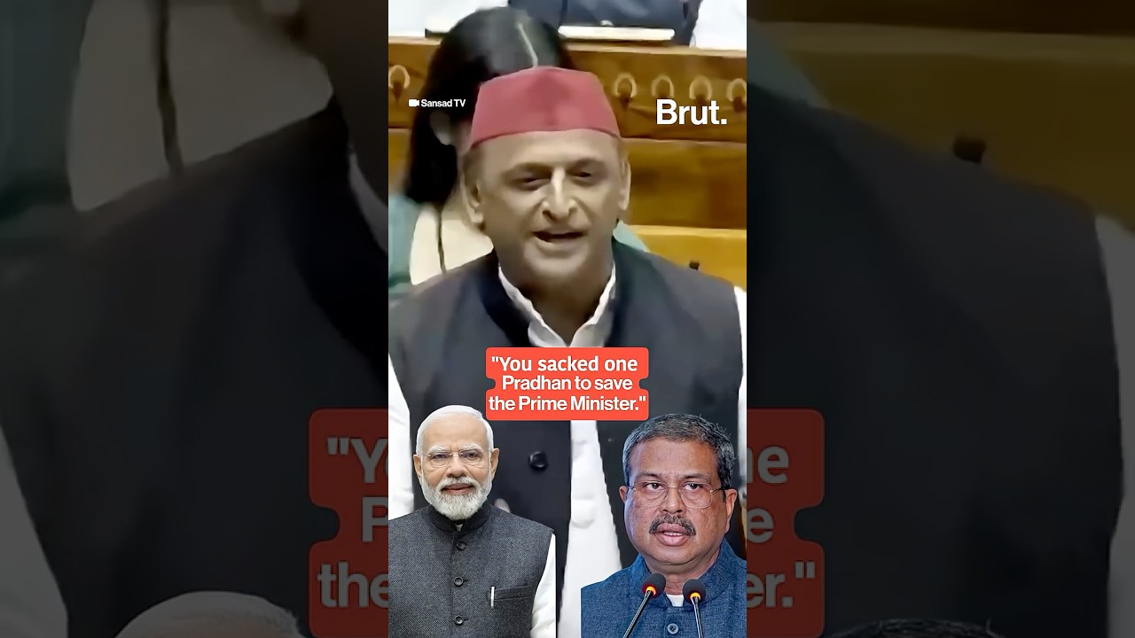 Akhilesh Yadav on protests and Dharmendra Pradhan's resignation