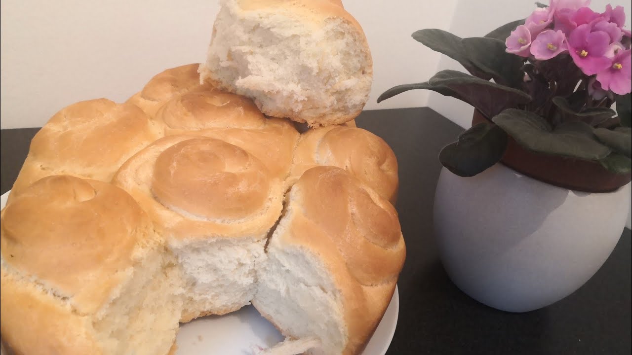 Faites du pain à la maison. Bread. Hleb. Posna ukrasna pogača na jednostavan i brz način.