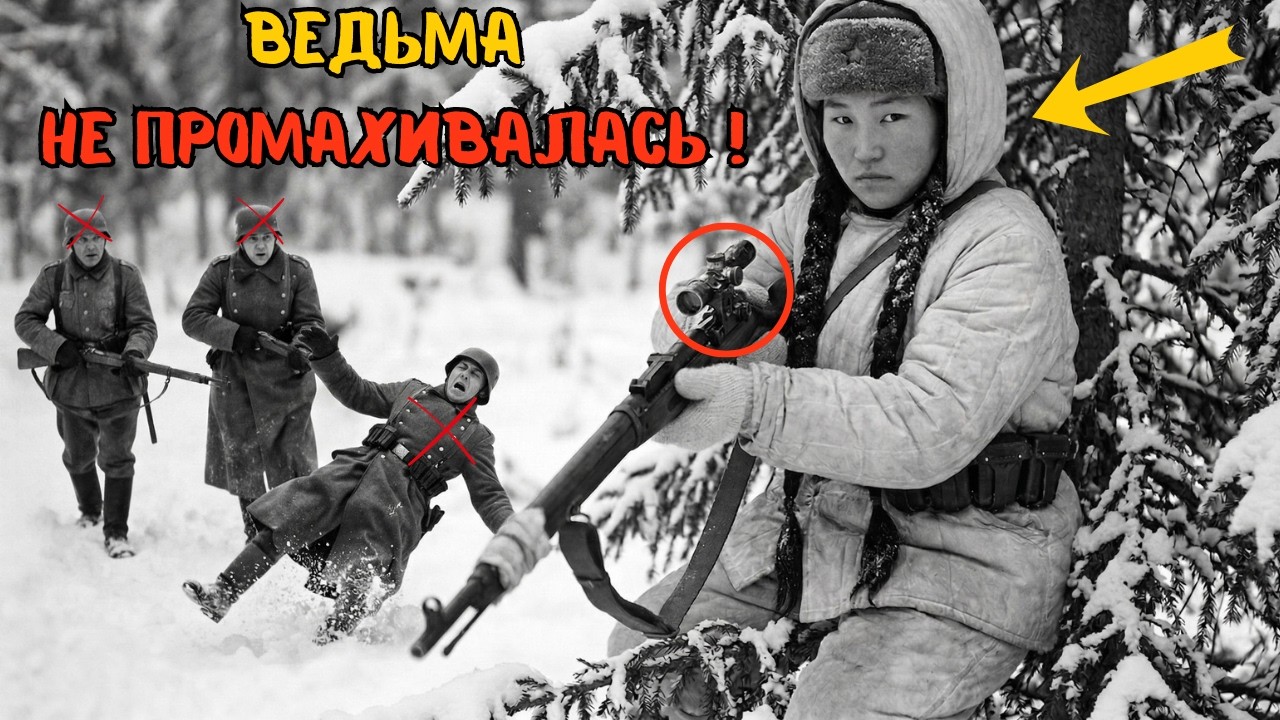 ЭЛИТНЫЕ СНАЙПЕРЫ СС ПАЛИ ЗА 44 ДНЯ: почему немцы называли ЯКУТСКУЮ девушку ВЕДЬМОЙ