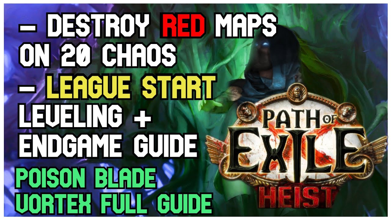 [3.13] POISON BLADE VORTEX - Echoes League Starter - Budget/Endgame/Leveling guide