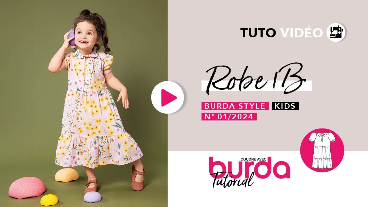 Robe 1B | Burda Kids 1/24