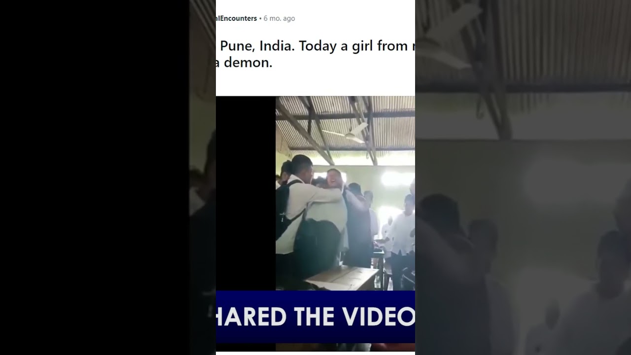 Pune School girl ghost attack 😯😱😨... #news #viral #bbc #bbcnews #pune #ghost