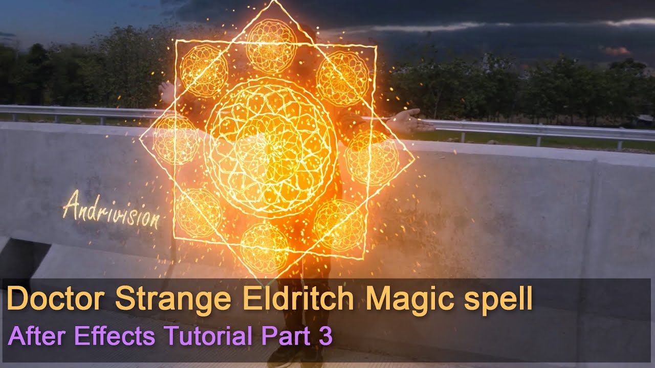 Doctor Strange Magic Circle- After Effects Tutorial part 3