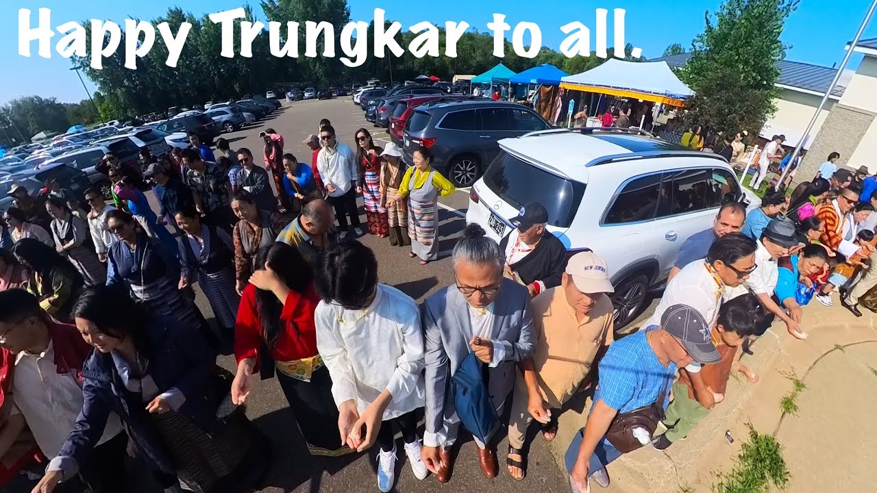 My Trungkar celebration. Sangsol & Zeko @ TAFM MINNESOTA #tibetanvlogger #tibetanvlog