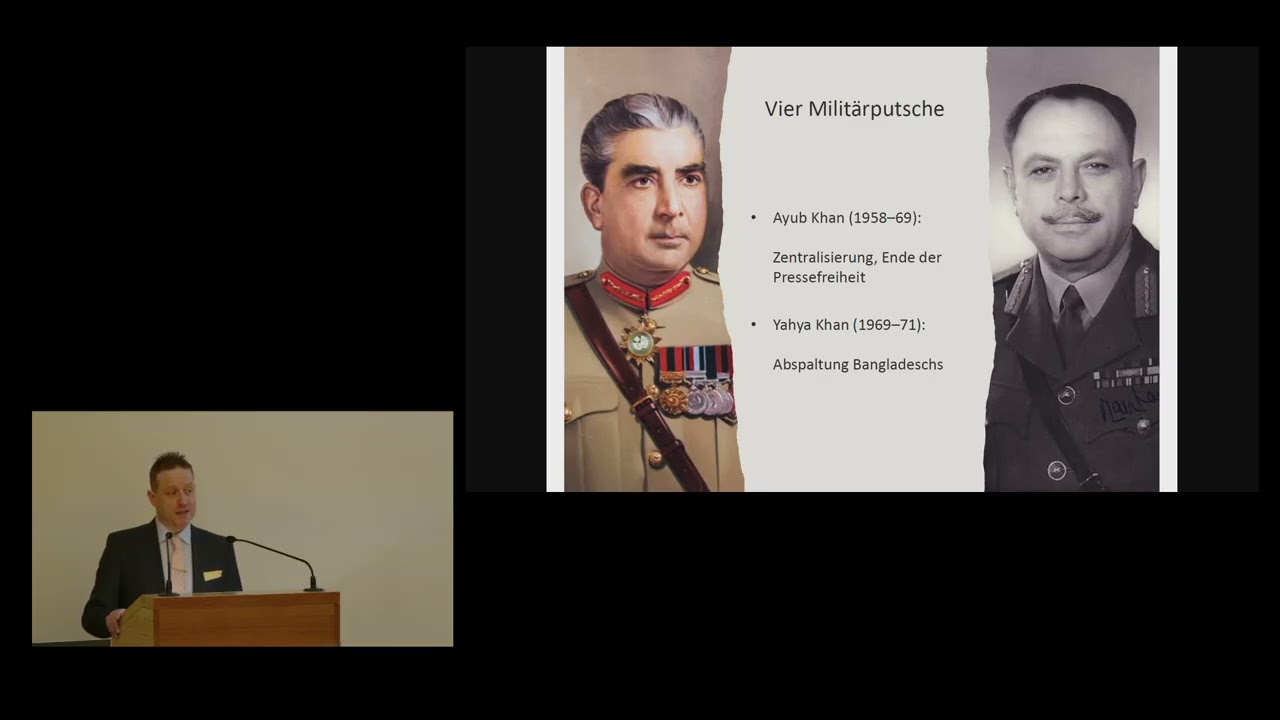 Thomas Gugler: Pakistan im Spannungsfeld von Demokratie und Militärherrschaft