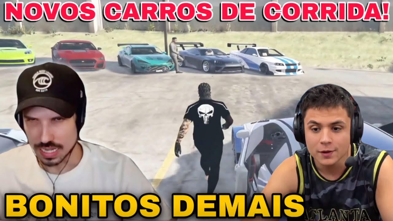 DERRITE CHAMOU O PODEROSO BAGUAL PARA MOSTRAR OS NOVOS CARROS DE CORRIDA DA CAPITAL!