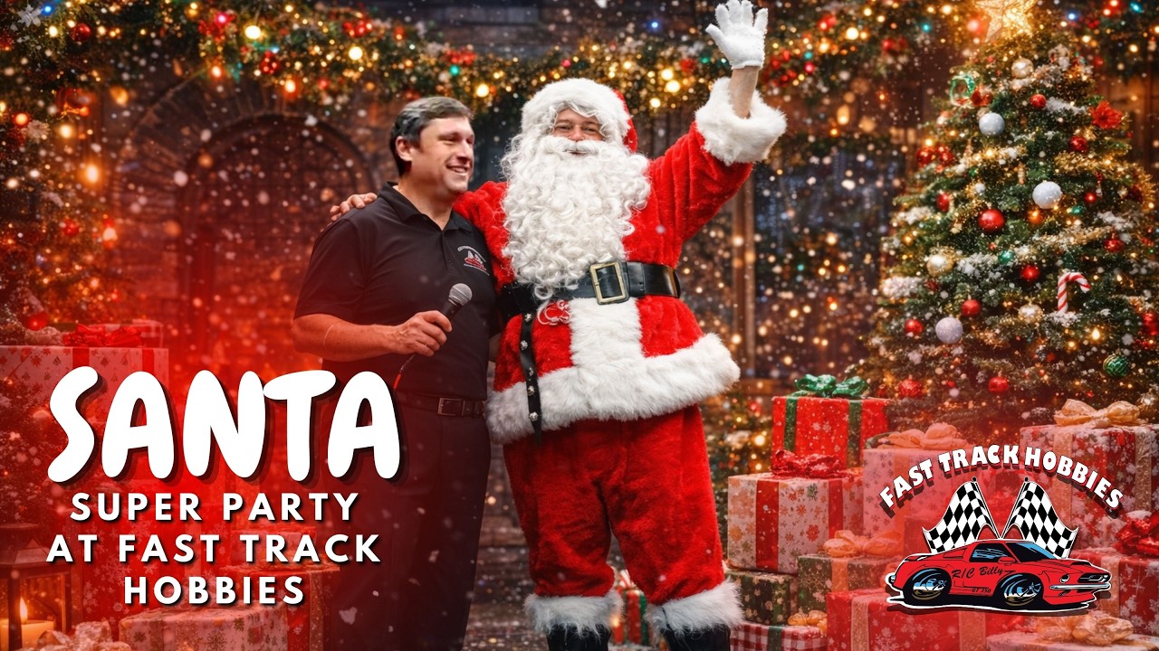 Santas Super Party at Fast Track Hobbies 2025 🎄🏁 | Thank You for Celebrating With Us