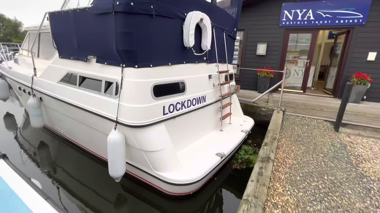 Broom Ocean 31 - For sale at Norfolk Yacht Agency