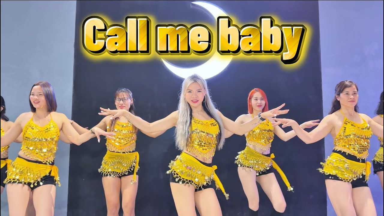 CALL ME BABY - Zeina | Trang Ex Dance Fitness | Choreography by Trang Ex from Viet Nam