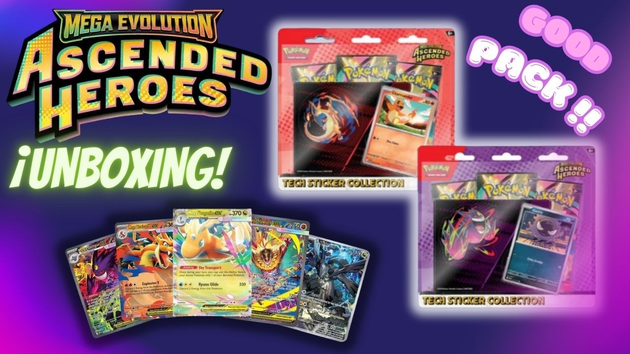 ¡Saqué LA MEJOR carta del NUEVO SET de Pokémon Héroes Ascendidos!