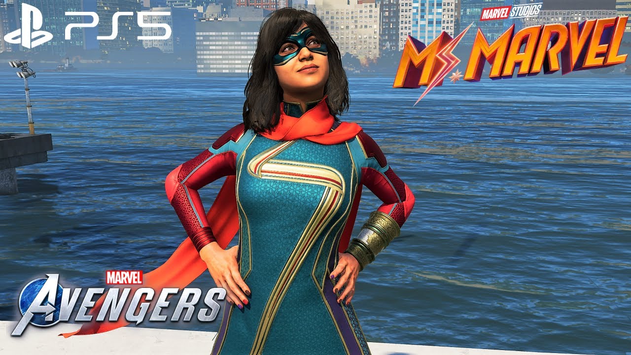 Marvel's Avengers - NEW MCU Ms Marvel Suit Gameplay 4K 60FPS (PlayStation 5)