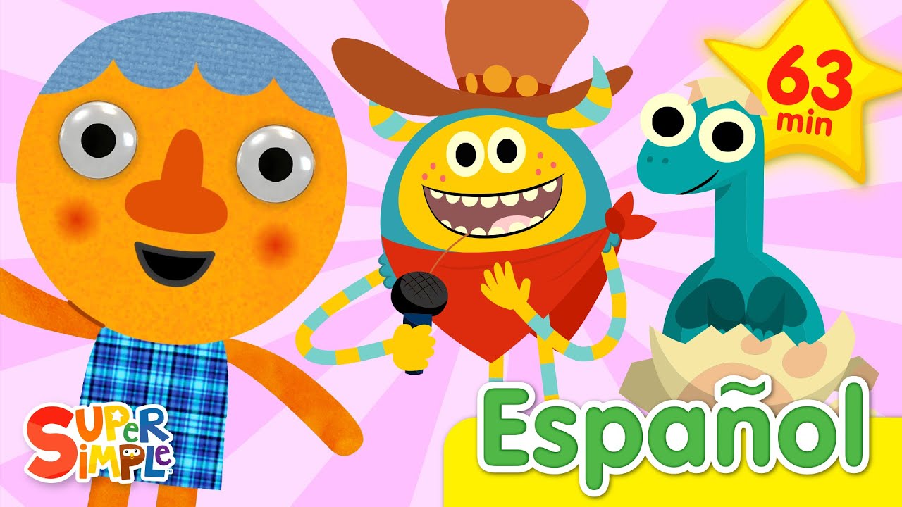 Hola &iquest;Qu&eacute; Tal? Y M&aacute;s | Rimas Infantiles y Canciones para Preescolar | Super Simple Espa&ntilde;ol