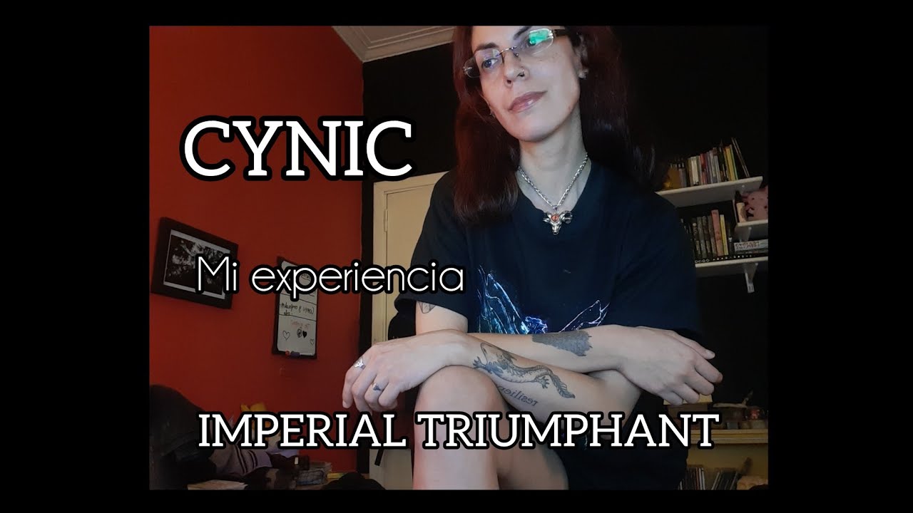 CYNIC E IMPERIAL TRIUMPHANT argentina. Repartí galletitas y también me desmayé :)