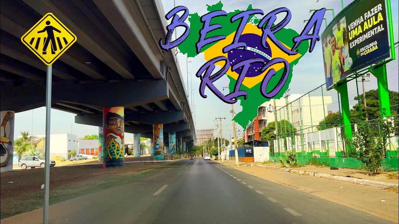 [ 4K ] Avenida Beira Rio - Coxipo CUIABA MT BRASIL