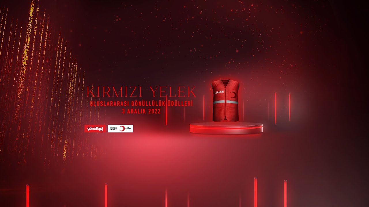 Kırmızı Yelek Uluslararası Gönüllülük Ödül Töreni