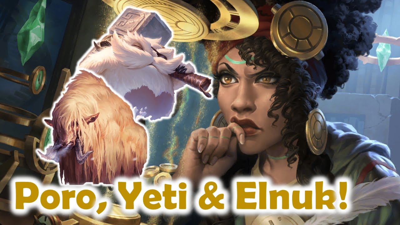 SUPER BUFFING Poros, Yetis & Elnuks with Xenotype Researcher | Best Shurima Deck | Elnuk Deck