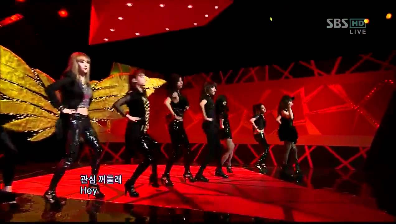 [소녀시대,런데빌런] 100321 인기가요 Run Devil Run