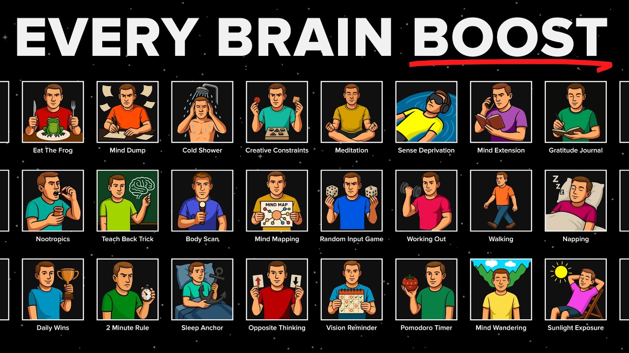 Every Brain Boosting Technique Explained to Fall Asleep to