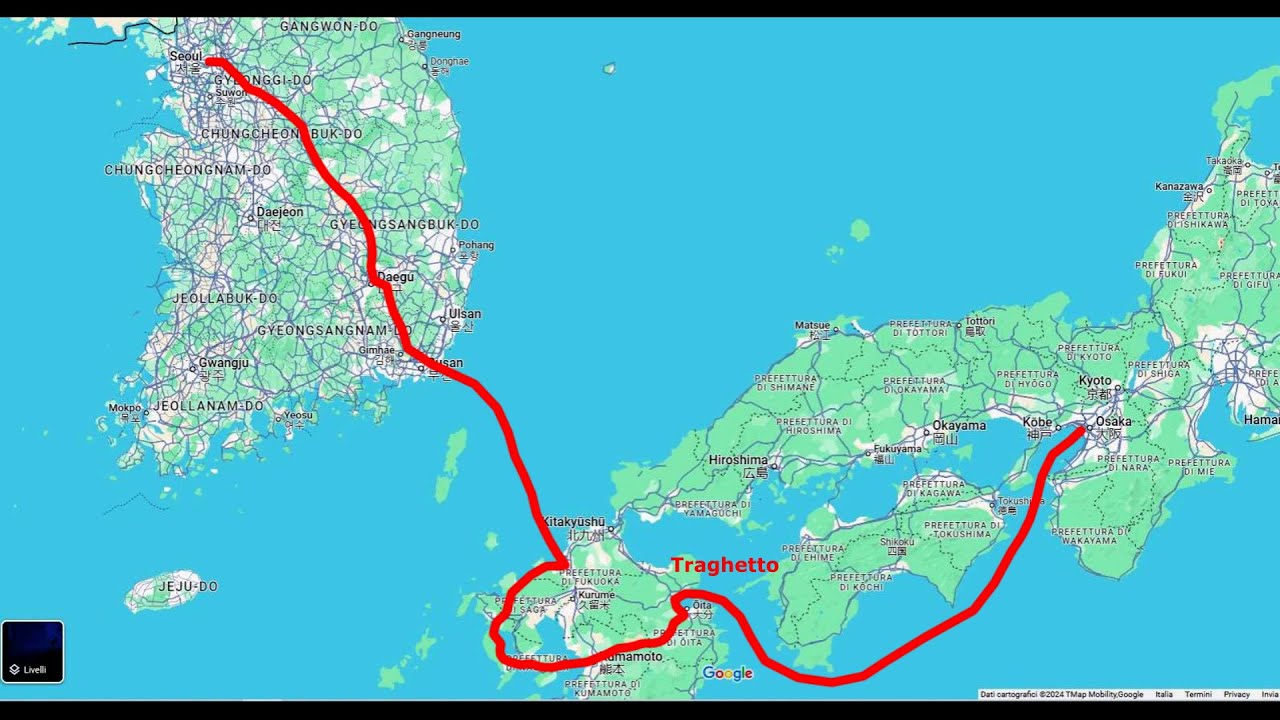 2024   Video Corea del Sud e Giappone