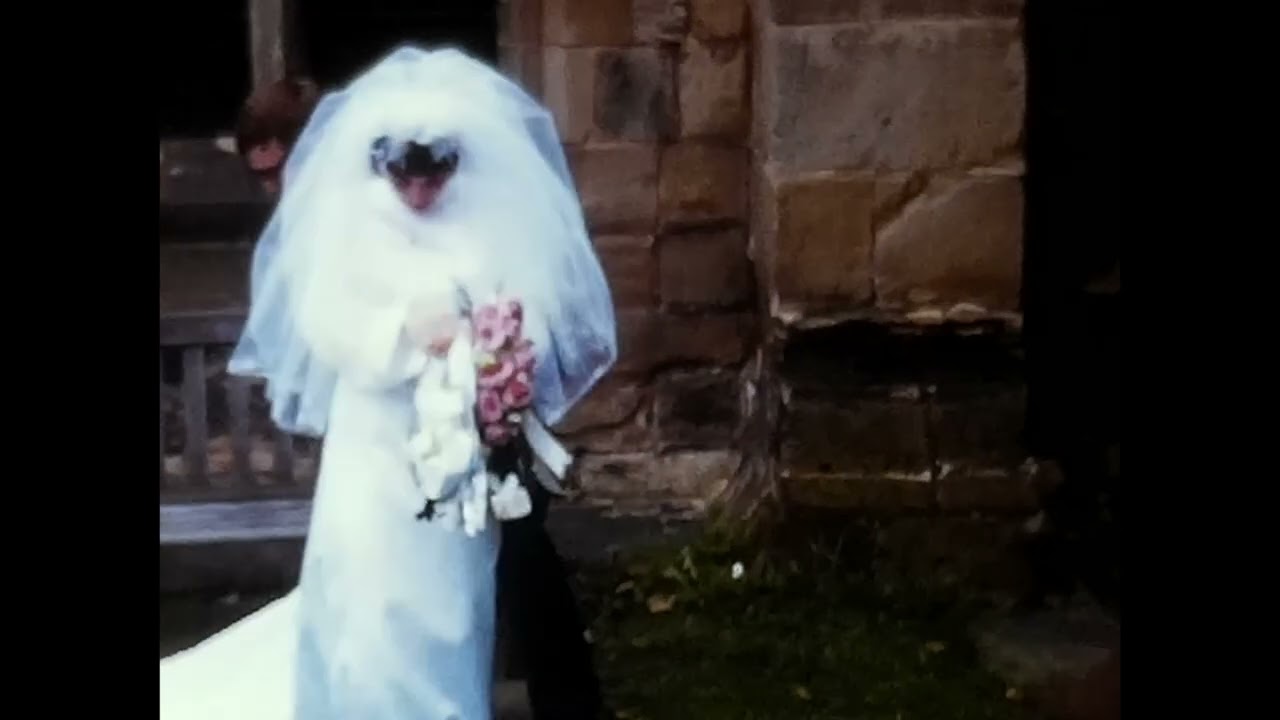 Margaret and Barry Davenport Wedding, Birmingham 1971.