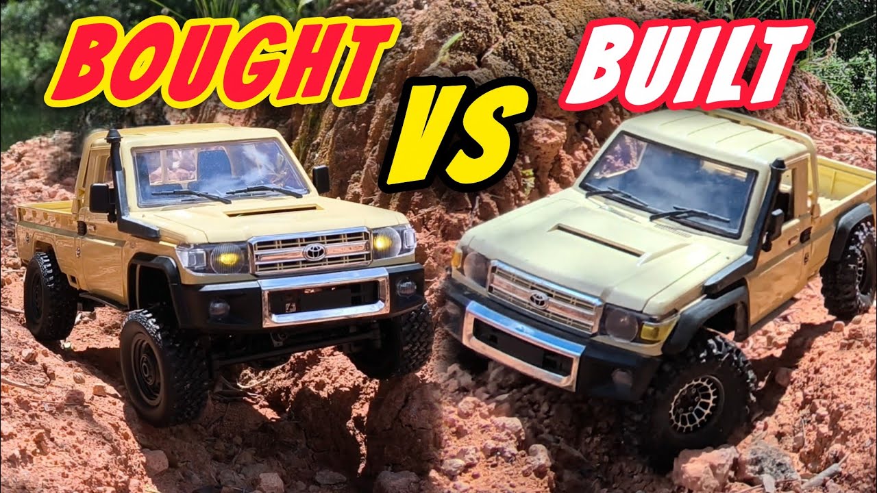 MN82 Stock vs Fully Upgraded! Bought vs Built RC Crawler Challenge! 🚙💨