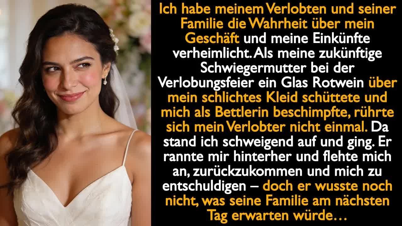 Ich habe meinem Verlobten und seiner Familie die Wahrheit über mein Geschäft verheimlicht