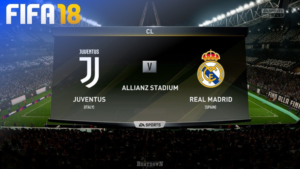 FIFA 18 - Juventus vs. Real Madrid @ Allianz Stadium