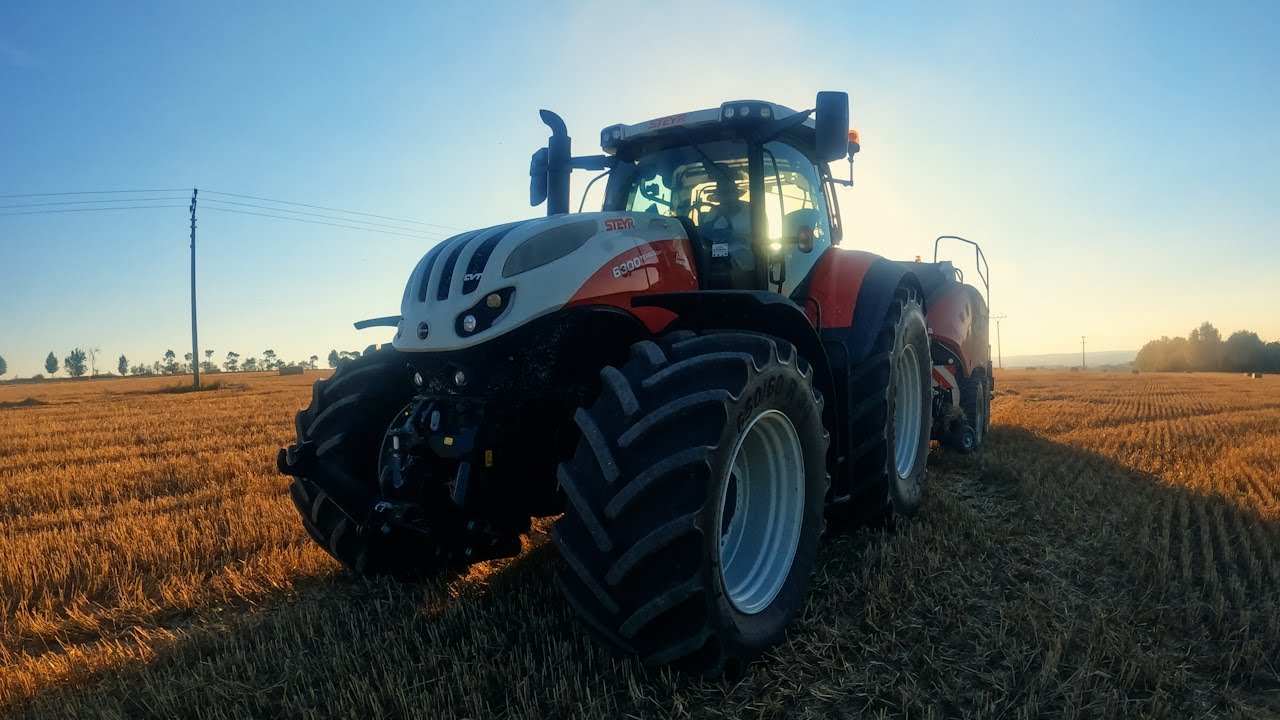 Steyr Terrus 300 & Case iH LB 434R | Navos Farm Technic