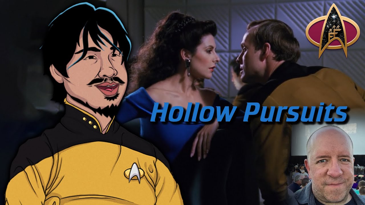 Holodeck addiction is real! - TNG: Hollow Pursuits (feat. Scott!) - Season 3, Episode 21