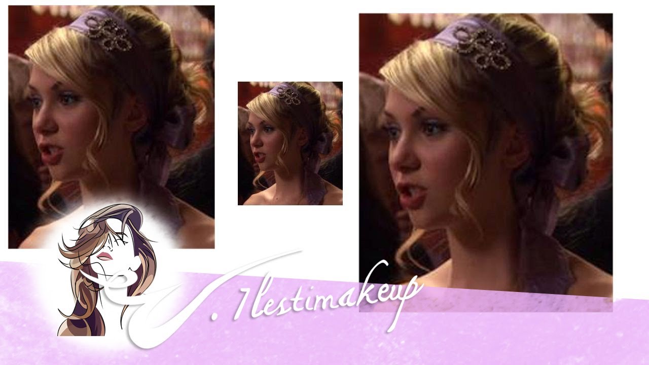 Recogido bajo con cinta - Gossip girl.