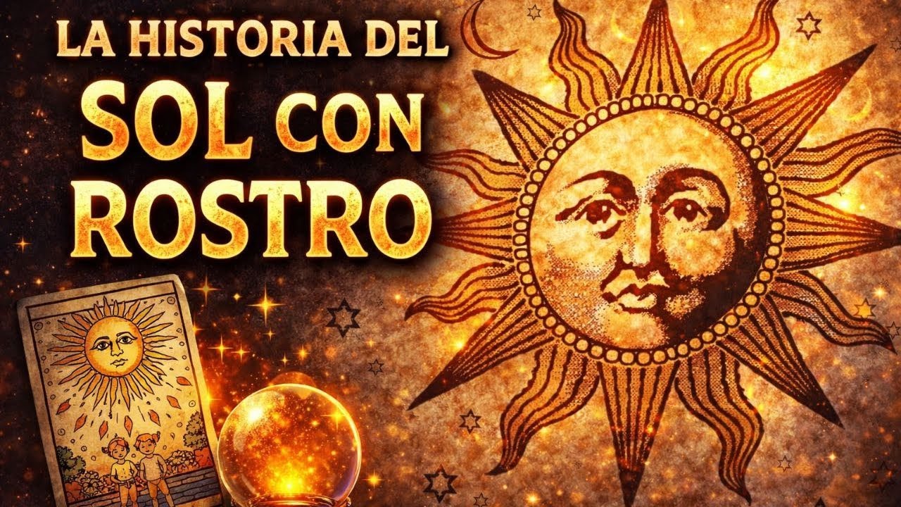 El Sol con rostro: Simbolo, tarot , espiritualidad