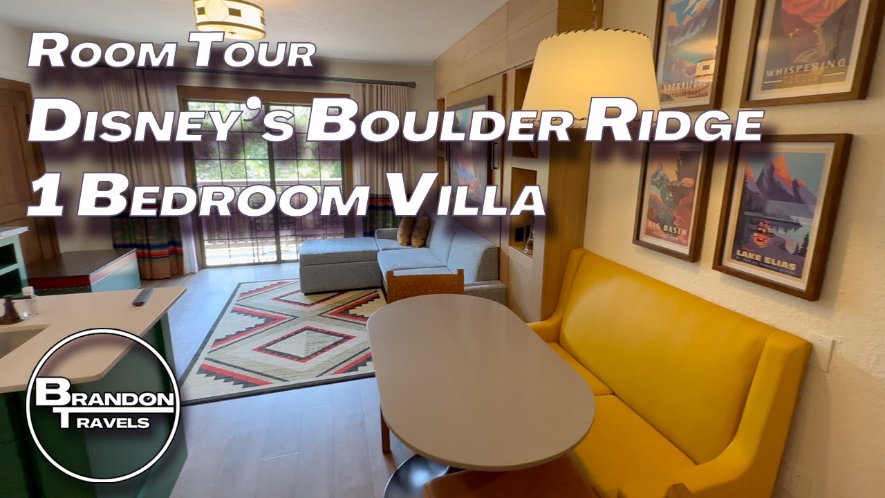 Boulder Ridge 1 Bedroom Villa Tour | Disney's Wilderness Lodge