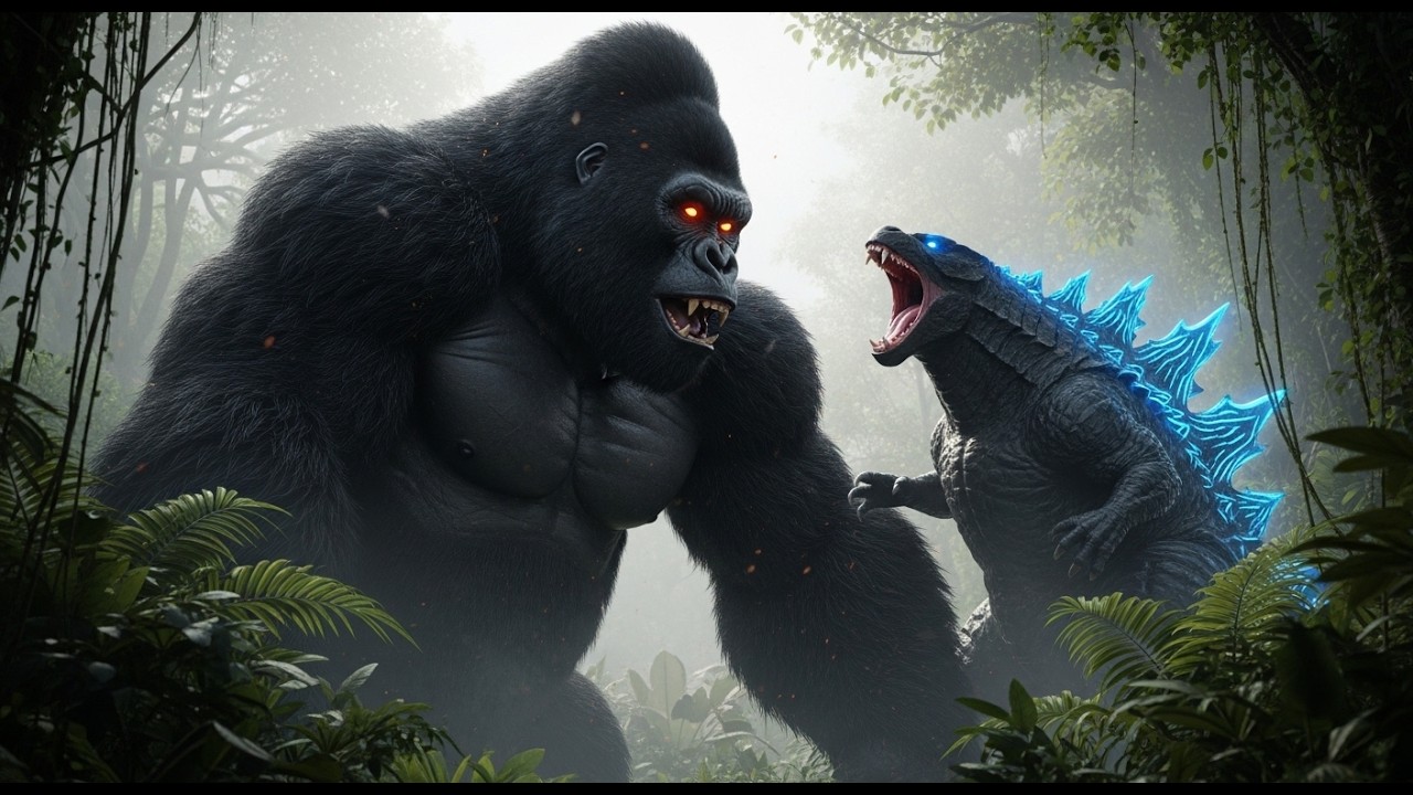 Kong vs. Godzilla: A battle for survival in the Amazon rainforest - Full Fightht