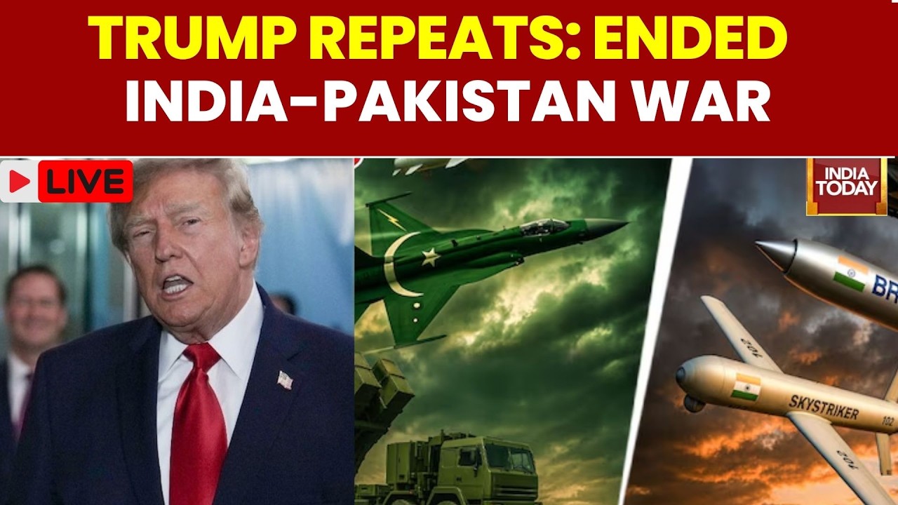 Trump At UNGA Live: Trump Again Claims To Have Ended India-Pakista War | PM Modi | Sharif | Munir
