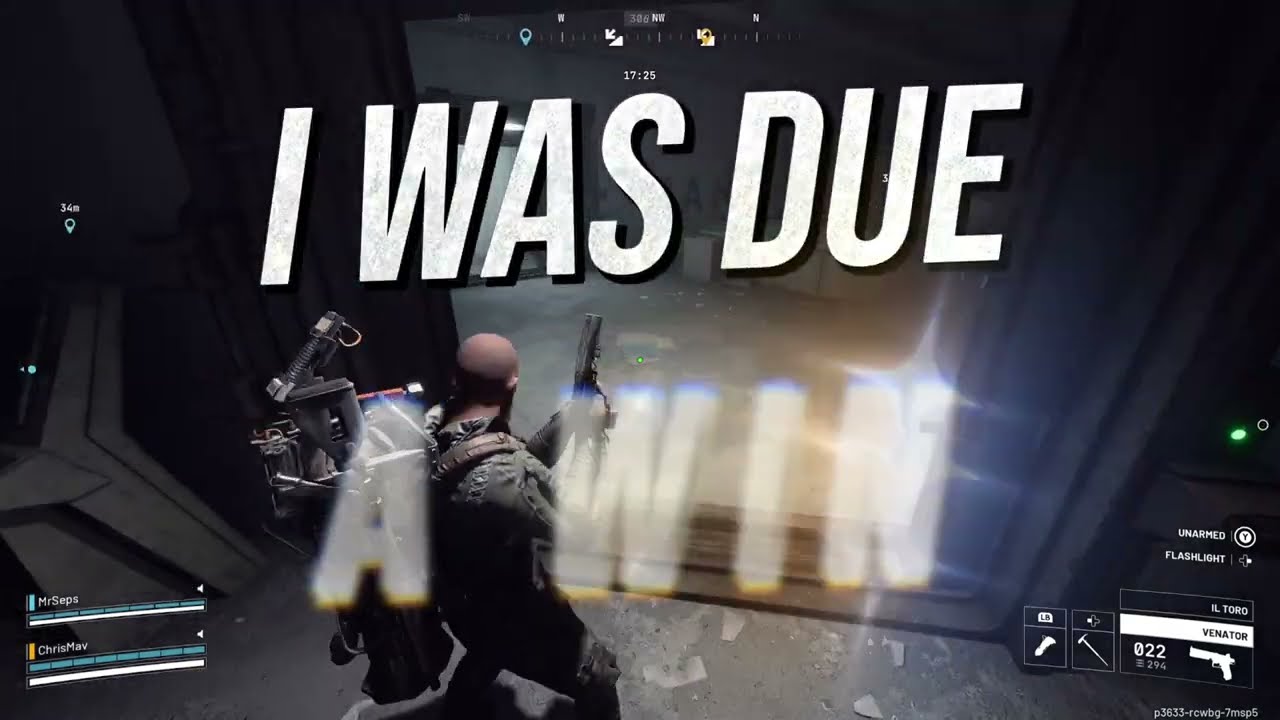 I was due a win!