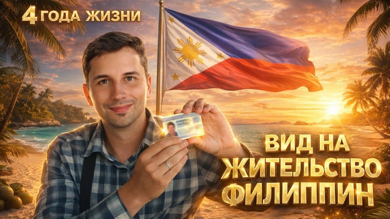 Я ПОЛУЧИЛ ПОСТОЯННЫЙ ВИД НА ЖИТЕЛЬСТВО ФИЛИППИН 🇵🇭 | 4 ГОДА ПУТИ