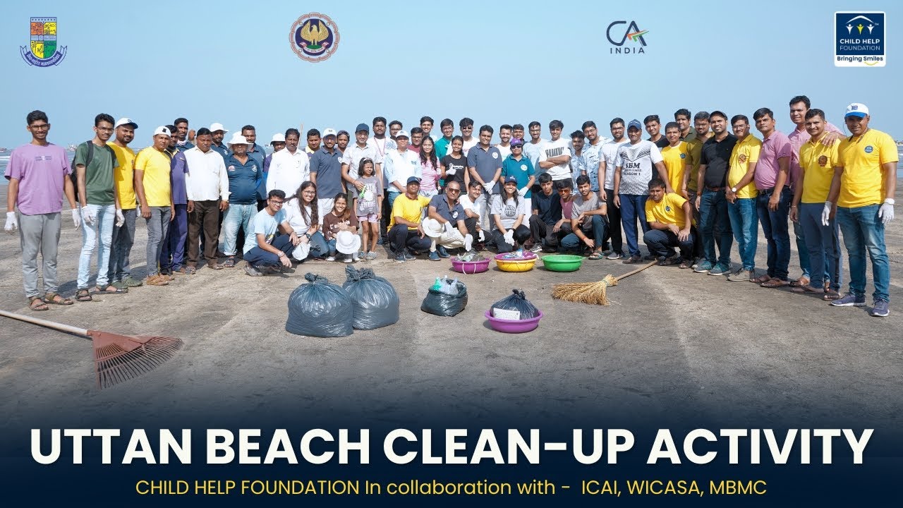 Beach Clean-Up | Uttan Beach | Maharashtra | @mbmconline2631 | @theicai | @wircoficai1713