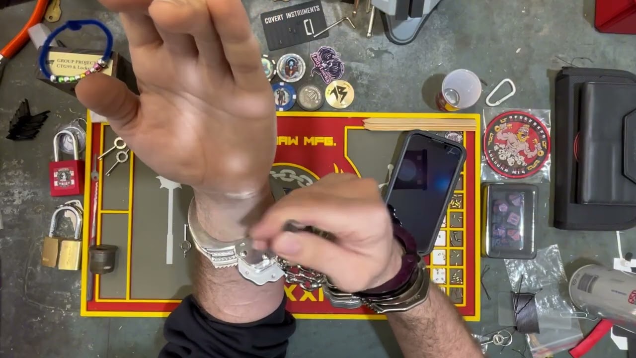 (340) Personal Handcuff Challenge 4, 3, 2, 1