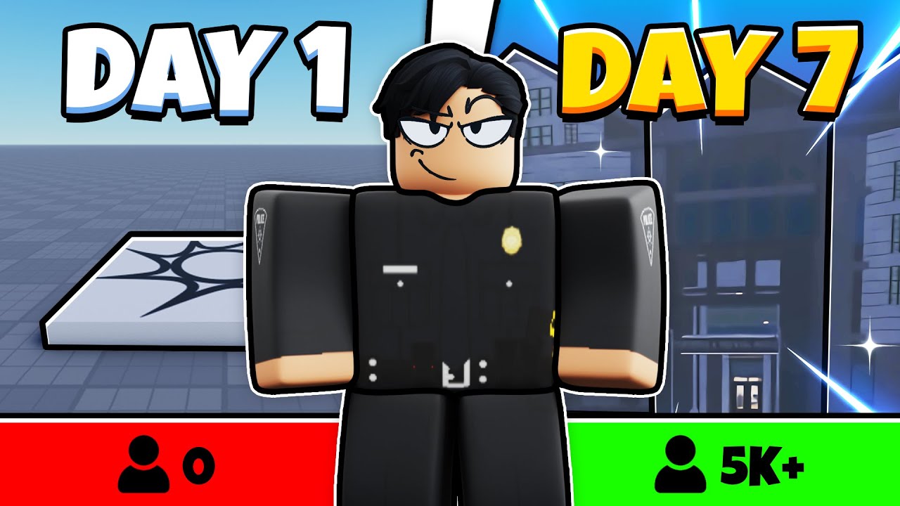 Creating a Roblox Police Department in 7 Days // Day 1