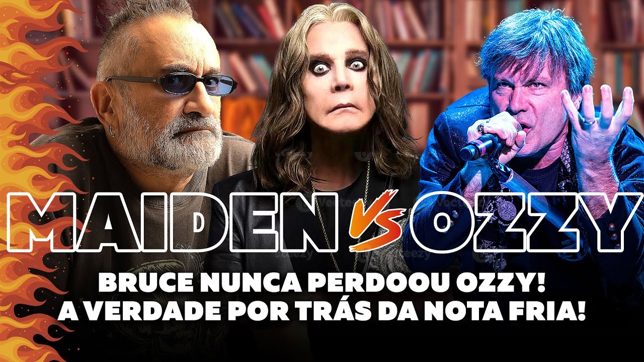 Iron Maiden X Ozzy - A Verdade por Trás da Nota Fria!