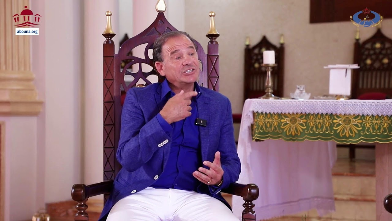 لقاء مع أسامة كرم امسيح بمناسبة اليوبيل الفضي لبناء كنيسة قلب يسوع الأقدسحاورته
