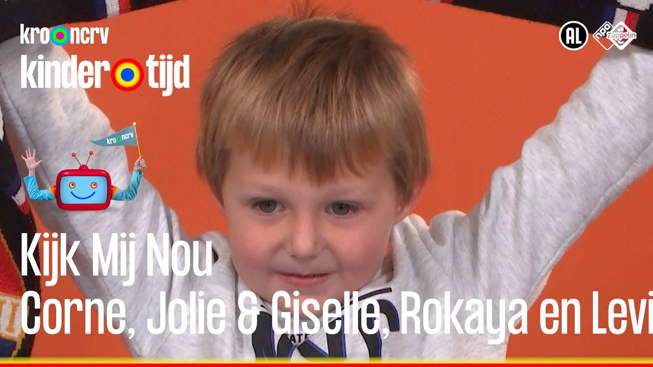 👀 Kijk mij nou - Corne, Jolie & Giselle, Rokaya en Levi (Kindertijd KRO-NCRV)