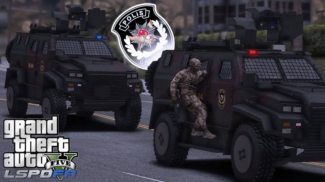 POLİS ÖZEL HAREKAT MODU ! (PÖH)  - GTA 5 - LSPDFR - NVE