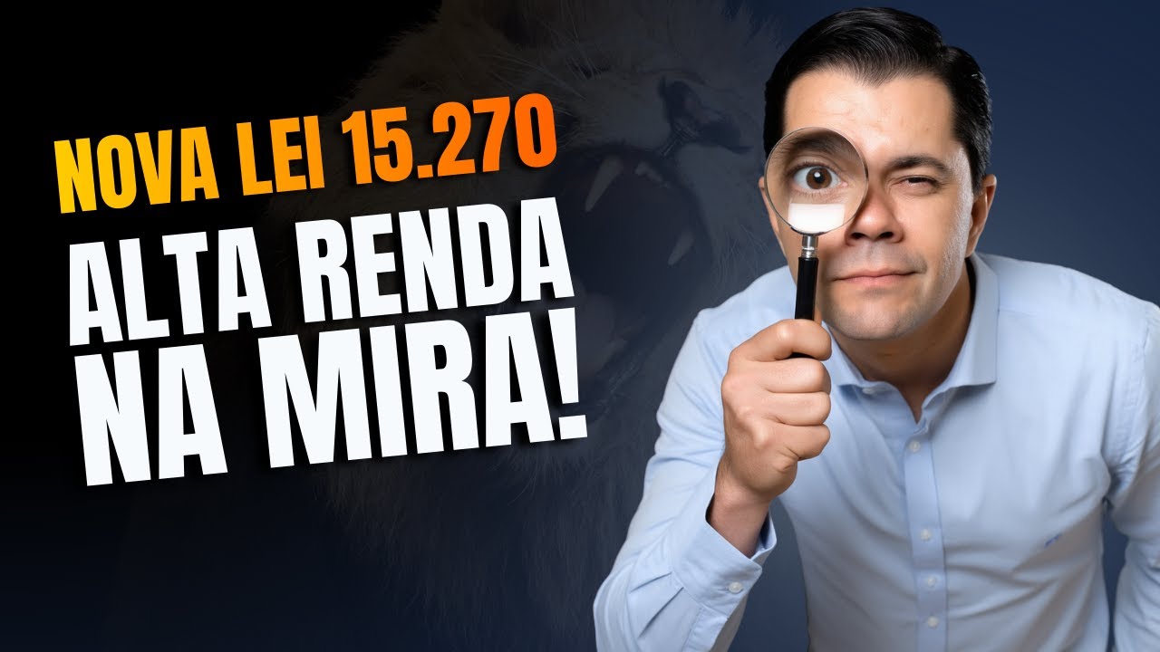 10% IMPOSTO SOBRE LUCROS  - COMO SE PROTEGER DA TRIBUTAÇÃO DA ALTA RENDA