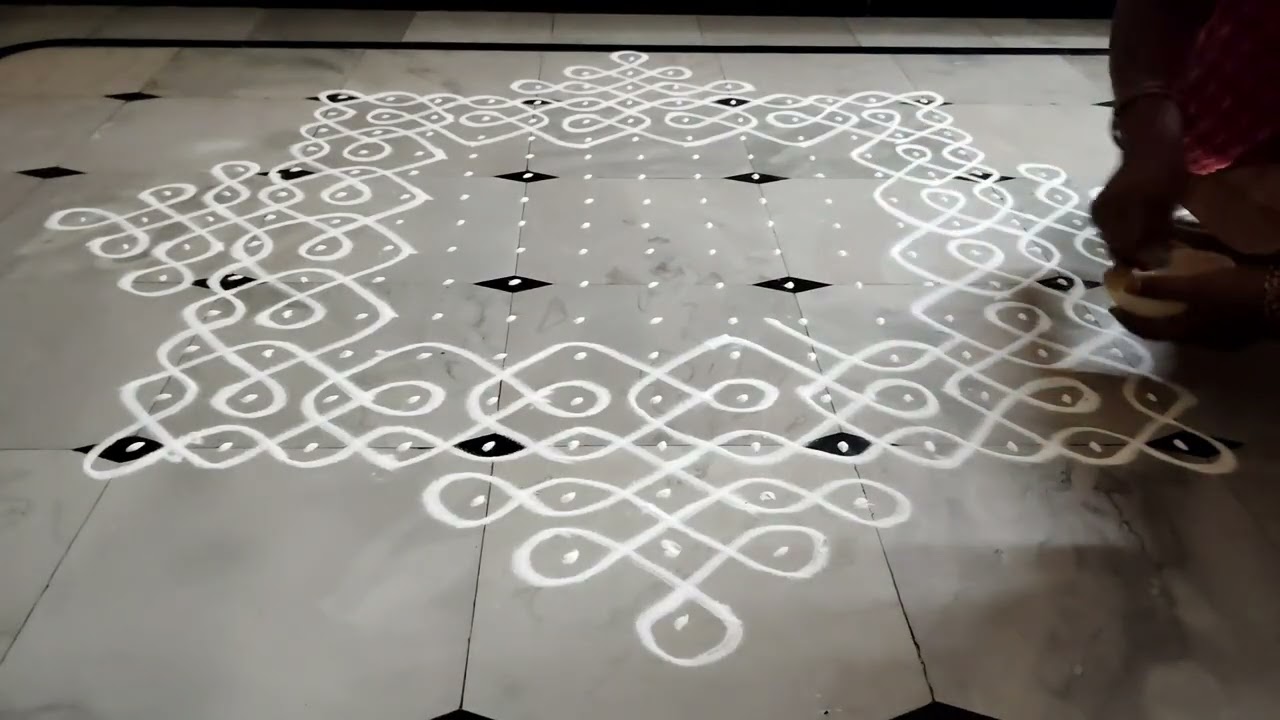 2🪷🪷చుక్కల ముగ్గులు #ragoli #simplekolam #simplerangoli #muggulu #easyrangoli #simple