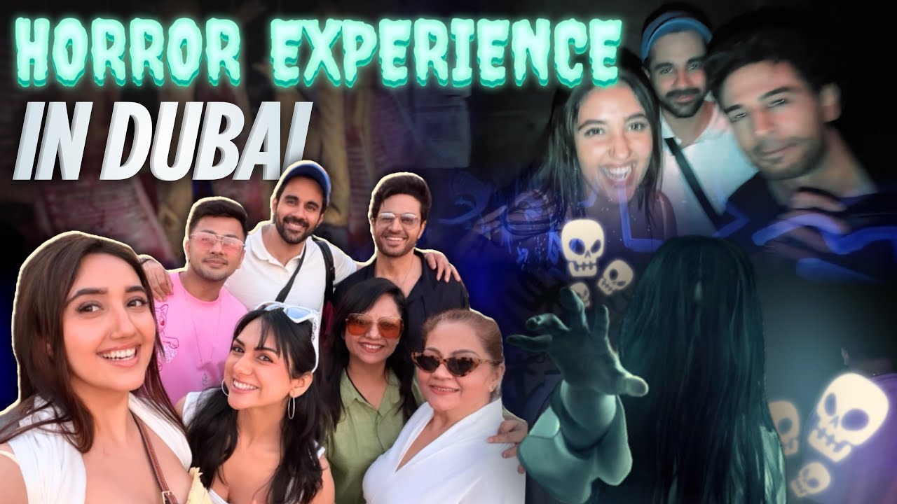Horror Experience In Dubai😰 | Dubai Vlog | @AshnoorKaurOfficial