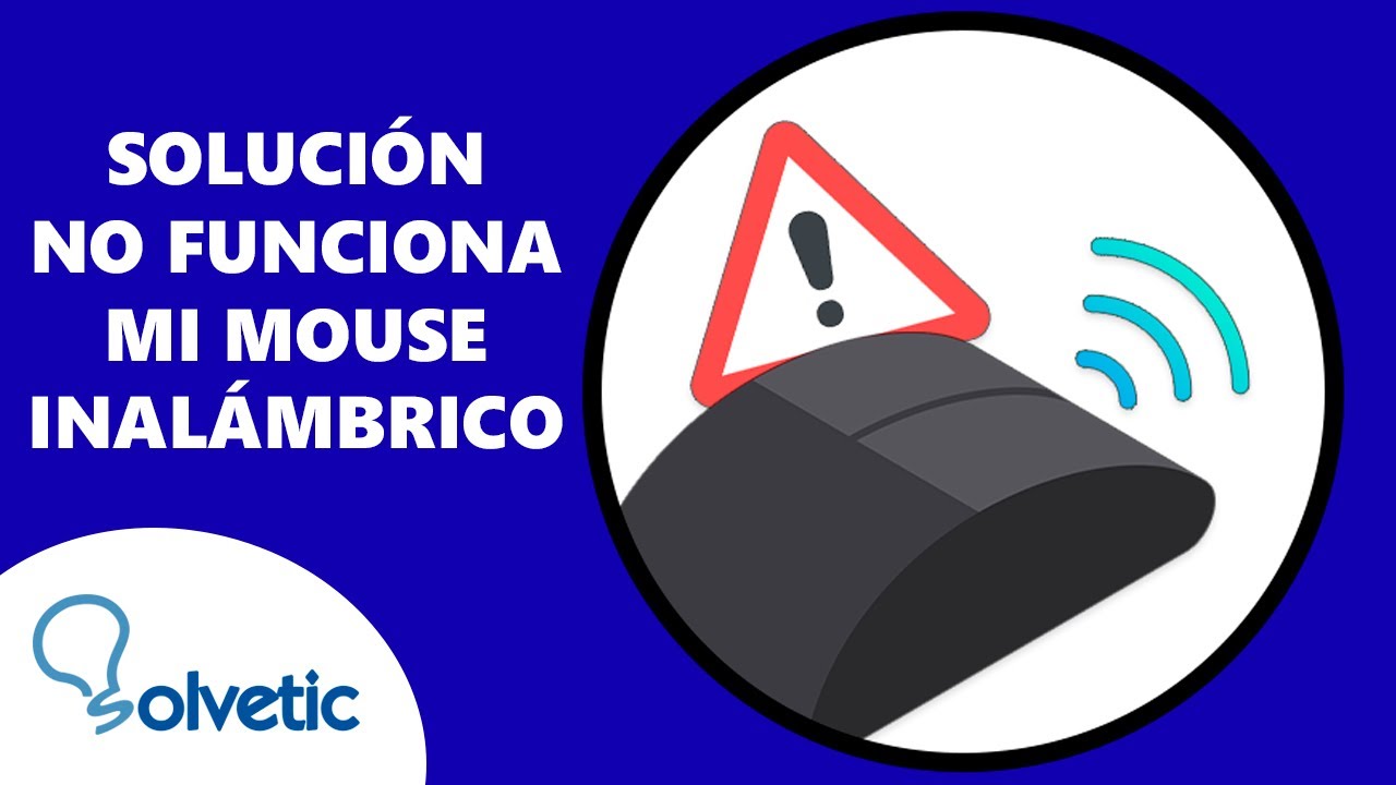 Solución no funciona mi mouse inalámbrico